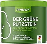 PRINOX® Der Grüne Putzstein I 950g inkl. Handschwamm I Nachhaltiger Universal Allzweckreiniger I...