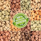 1000 ml (700g) Premium TOP Futtertabletten Opti-Mix 17, Tablettenfutter Mix für Aquarium Zierfische...