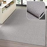 the carpet Natal Moderner einfarbiger Teppich Wohnzimmer, für die Küche geeignet, Tufting,...