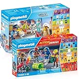 PLAYMOBIL My Figures: Rescue und Feuerwehr Sets! Ideal für abenteuerlustige Kinder, die ihre...