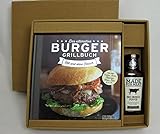 Andrea Verlag Das ultimative Burger-Grillbuch-Set incl. 235 g BBQ Sauce im Geschenkkarton