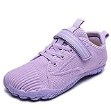 DAZFE Kinder Barfußschuhe Breite Zehenbox Jungen Mädchen Hausschuhe Minimalistische Wanderschuhe...