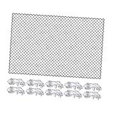 F Fityle Aquarium Siebnetz, Anti Sprungnetz Aquarium, Transparente Aquarium Deckel Ersatz, Aquarium...