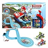 Carrera 20063028 FIRST Nintendo Mario Kart Rennstrecken-Set I 2,9m elektrische Rennbahn mit...