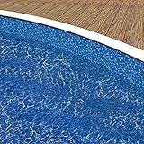 FM-SOLAR Poolfolie Ø 3,6m x 1,2m Mistry Folie