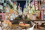 Benutzerdefinierte Japanische Hall Wallpaper 3D Sushi Restaurant Izakaya Wandbild Home Wandaufkleber...