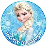 Essbare Tortenaufleger - Tortenaufleger Geburtstag - Tortendeko Frozen - Geburtstagskuchen Deko aus...