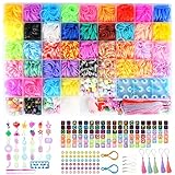 3800+ Für Loom Bänder Set, 54 Rastern Loop Armbänder Set Kinder, einschließlich Webstuhl,...