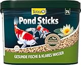 Tetra Pond Sticks - Fischfutter für alle Teichfische, unterstützt gesunde Fische und klares Wasser...