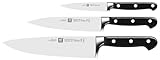 ZWILLING Professional S Messer-Set, 3-teilig (Spick-/Garniermesser 10 cm, Fleischmesser 16 cm,...