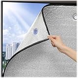 Fensterfolie Sonnenschutzfolie Sichtschutz Wärmedämmung Doppelschichtige Aluminiumfolie mit...