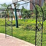 Robustes Rankgitter aus Metall, 240 cm, Kletterpflanze, Pergola für Rosen und Reben,...