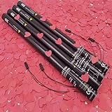 25 PCS Elektronische Multicolor Konfetti, 80 CM/31,5 Zoll biologisch abbaubar gemischte Farbe...