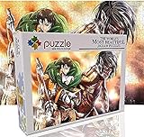 Puzzle Für Erwachsene, 100 Teile, Attack On Titan-Puzzle, Heimdekoration, Puzzle, 100 Teile Für...