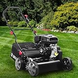 BRAST® Vertikutierer Benzin 4,5kW (6,12PS) | 4-Takt Motor 212ccm | 40-45cm Arbeitsbreite | TÜV...