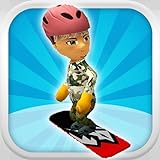 Ein Freestyle-Snowboarder: Extreme 3D Snowboarding Game - FREE Edition
