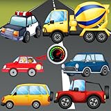 Puzzle für Kleinkinder - Fahrzeuge, Autos und Lastwagen ! Pädagogische Puzzle Spiele - KOSTENLOS...