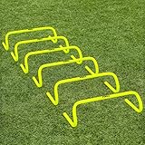 FORZA NWS Geschwindigkeitstrainings-/Agility-Hürden [6er-Pack] | 3 Größen – 15cm, 23cm, oder...