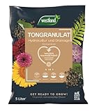 Westland Tongranulat, 5 l – Pflanzgranulat ideal für Hydrokultur, Drainage Substrat ohne...
