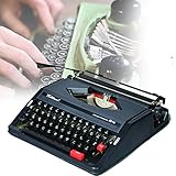 Vintage Schreibmaschine Modell,Elektrische Schreibmaschine mit Korrektur,Tragbare Retro manuelle...