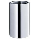 WMF Clever&More Sekt-Weinkühler Edelstahl 19,5 cm, Flaschenkühler doppelwandig, hält länger...